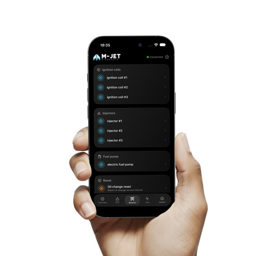 M-JET DIAGNOSTIC App