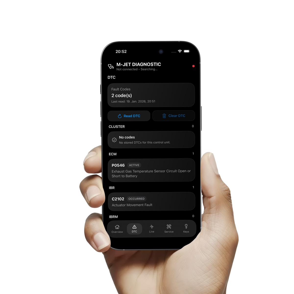 M-JET DIAGNOSTIC - Diagnostic Tool for BRP