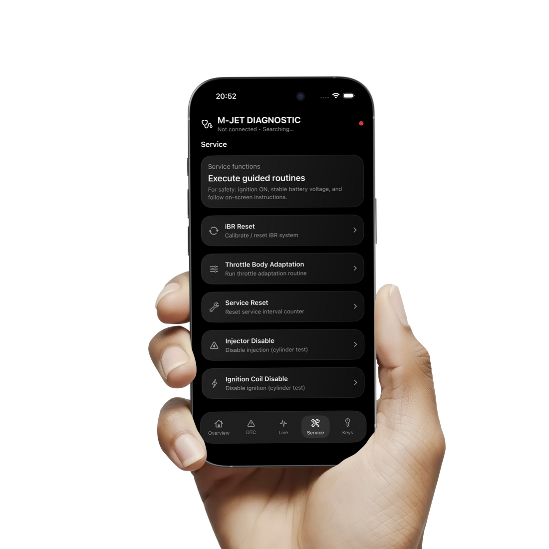 M-JET DIAGNOSTIC - Diagnostic Tool for BRP